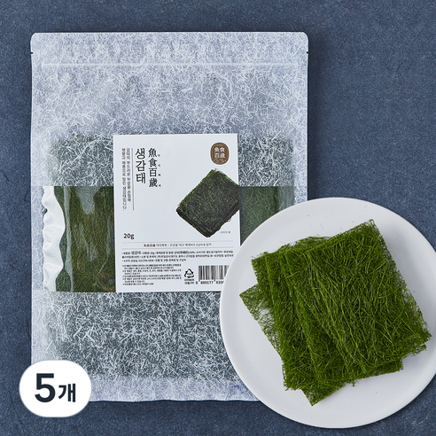 어식백세 생감태, 20g, 5개