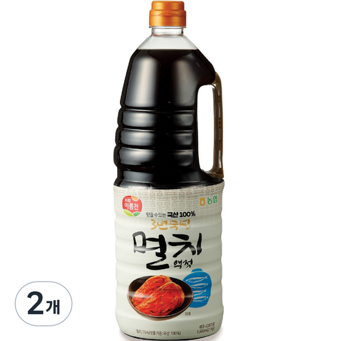 아름찬 국산 멸치액젓, 2.1kg, 2개
