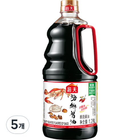 해천 해선간장, 1.28L, 5개