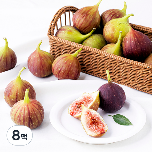 산지직송 제이드가든 GAP 인증 무화과, 500g, 8팩