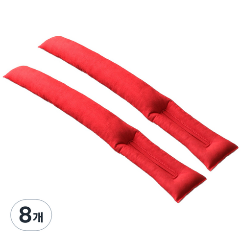 크로니클 프리미엄 차량 크랙 틈새쿠션, 레드, 8개