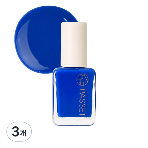 파셋 셀럽 네일컬러 폴리쉬 매니큐어 7ml, 41 마린블루, 3개