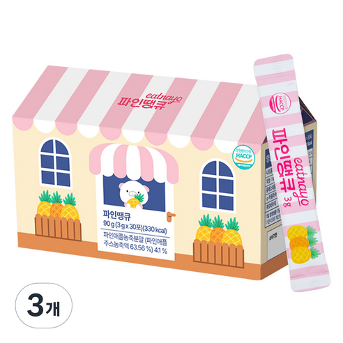 있나요 파인땡큐 파인애플 효소 30p, 3개, 30포
