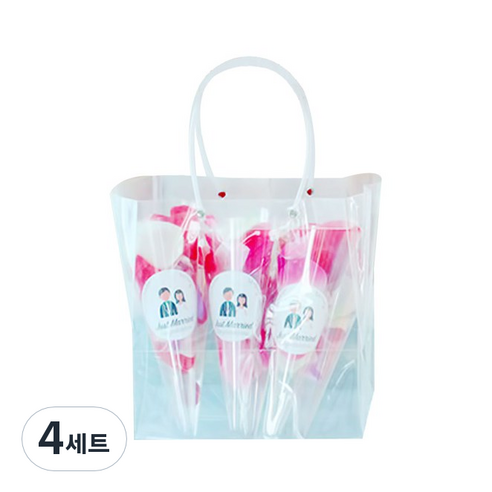 웨딩 플라워샤워 6p, 혼합, 4세트