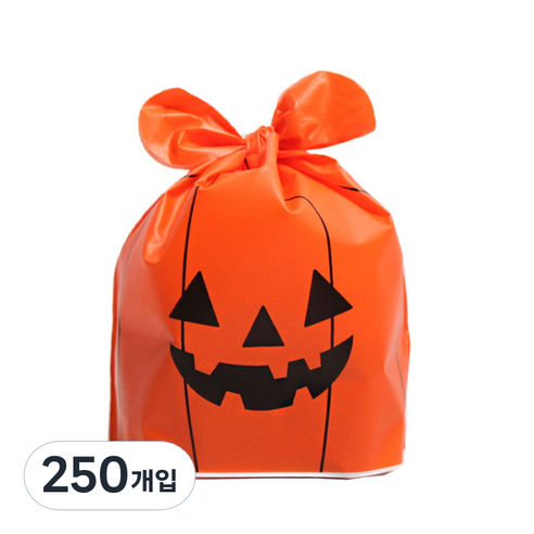 피크닉하우스 할로윈 호박 보자기봉투, 혼합 색상, 250개입