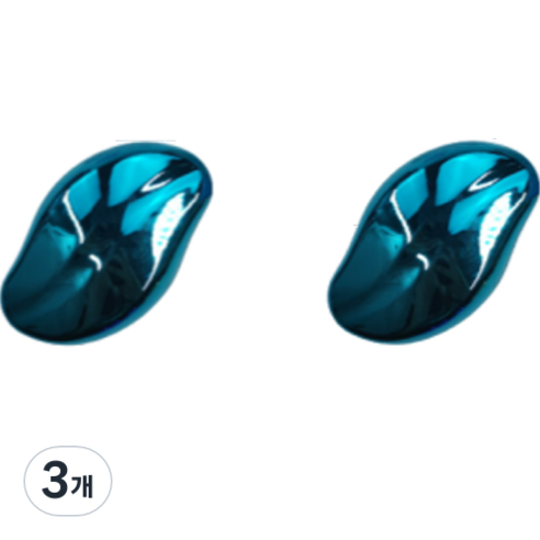 동그란주먹 수동 여성용 제모기 블루, 2개입, 3개