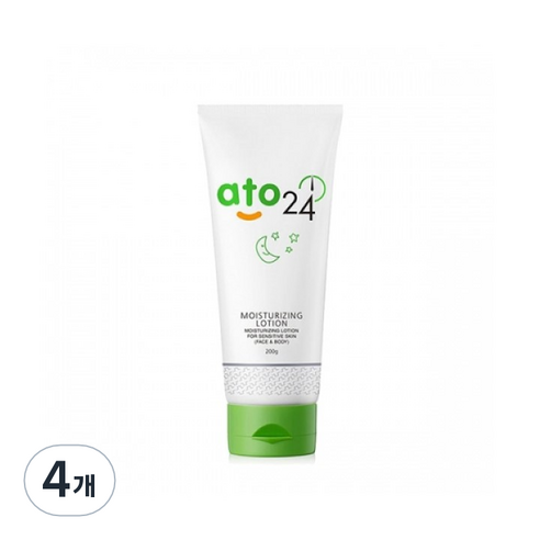 아토24 모이스처라이징 로션, 200g, 4개