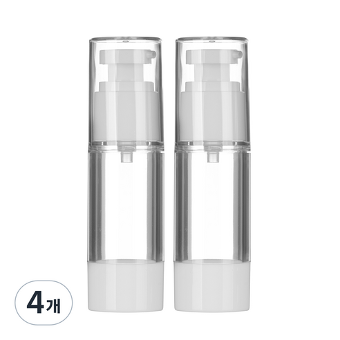 허브스프레이 진공 에센스 용기 30ml, 4개