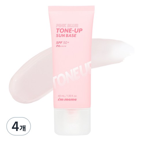 아임미미 핑크 블러 톤업 선베이스 SPF50+ PA++++ 40ml, 4개