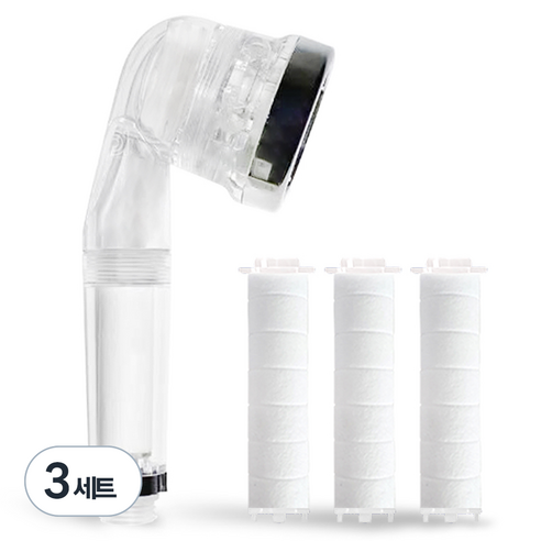 베이루 주방 싱크대 헤드 + 필터 3p 세트, 혼합색상, 3세트