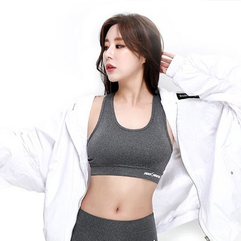 바디플레이 여성용 준앤윈터 스포츠 브라탑