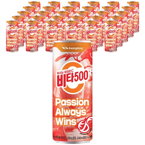 광동 비타500F 음료, 240ml, 120개