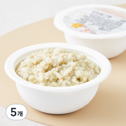 짱죽 중기 9개월부터 이유식 한우파래죽, 200g, 5개, 혼합맛(한우/파래)