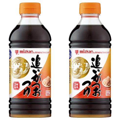 미쯔칸 농축 쯔유, 500ml, 2개