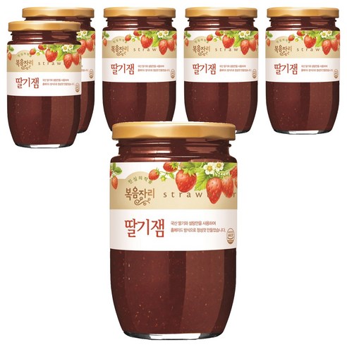 복음자리 과일잼(딸기잼)-500g, 500g, 6개