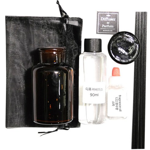 디퓨저KIT, 117.향수향-스파, 125ml, 시약병