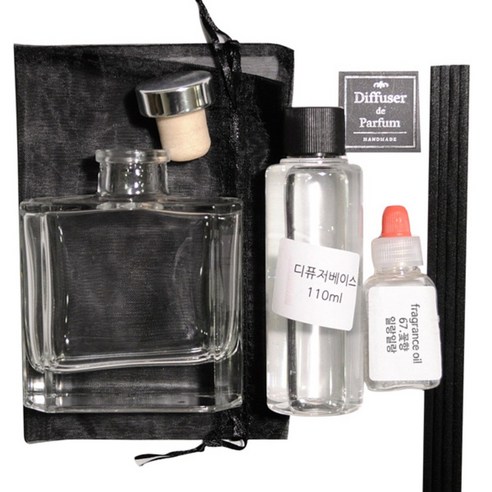 디퓨저KIT, 67.꽃향-YLANG YLANG, 150ml, 불가리투명