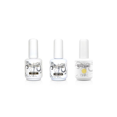 허니걸 트리플젤네일세트, 샤인레몬에이드, 15ml