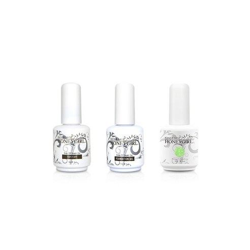 허니걸 트리플젤네일세트, 펄페리도트, 15ml