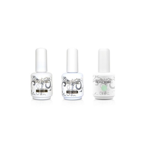 허니걸 트리플젤네일세트, 샤인아쿠아마린, 15ml