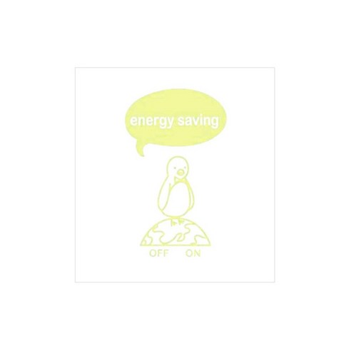 디자인수풀 캐릭터스티커 팽귄, 라이트올리브