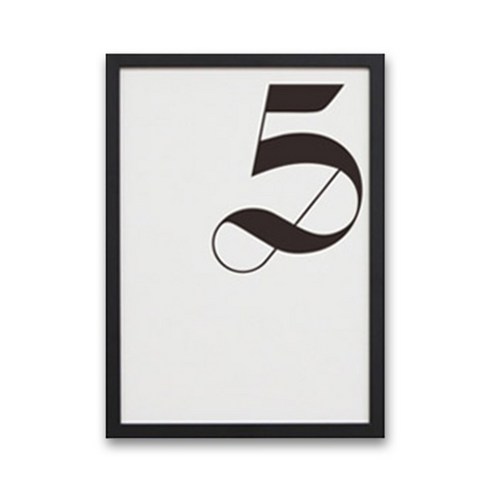 엔디자인 액자, small typo5
