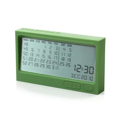 렉슨 Buro Calendar 디지털캘린더, 그린, LR121V