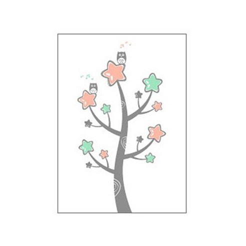 데코사랑 그래픽스티커 아스틴트리, B