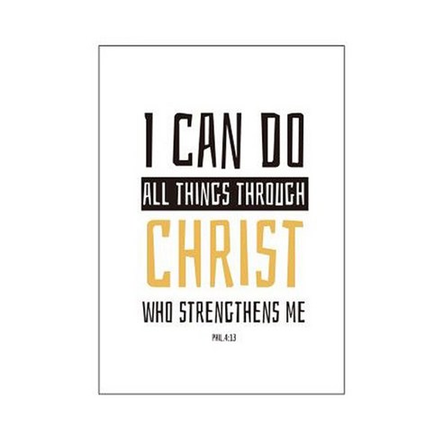 ANTZ 일러스트포스터, Phil 4:13