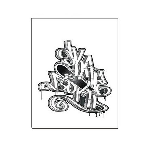 ANTZ 일러스트포스터, Skate board