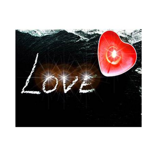 마하리빙 LED 액자, 3번 LOVE