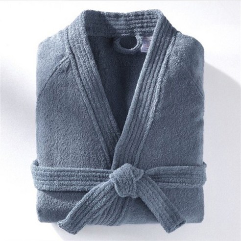 라흐두뜨 기모노 카라 목욕가운 F647565, blue orage