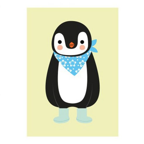 앤츠팩토리 일러스트포스터, Penguin 2