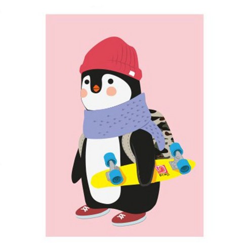 앤츠팩토리 일러스트포스터, Penguin 4