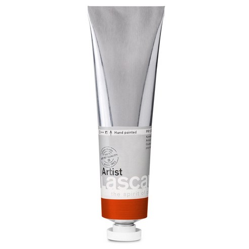 라스코 아티스트 아크릴 칼라 물감, 124 Cadmium orange deep, 45ml