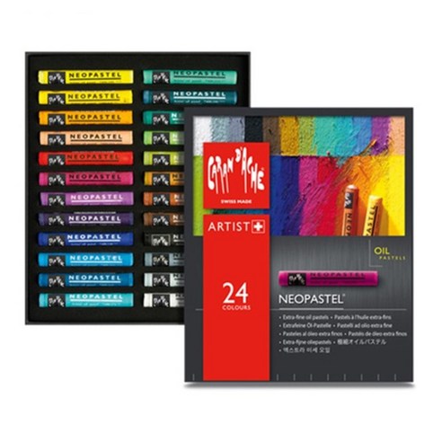 까렌다쉬 아티스트 네오파스텔 Oil, 24색, 1개