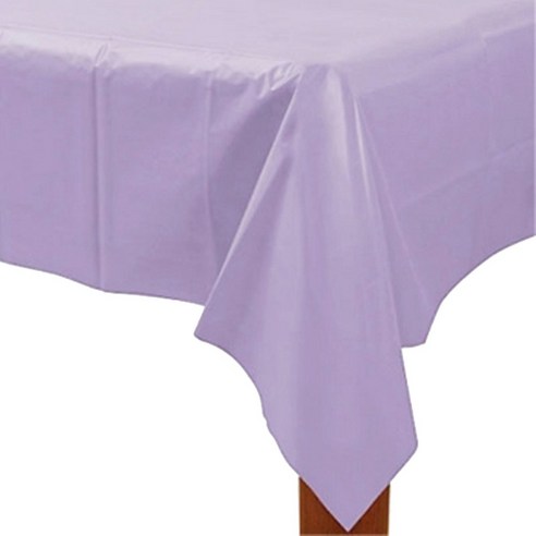 파티팡 비닐 테이블보, 라벤더, 274 x 137 cm
