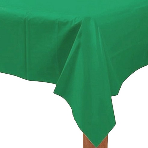 파티팡 비닐 테이블보, 그린, 274 x 137 cm