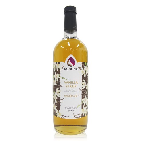 포모나 바닐라향 시럽, 1000ml, 1개