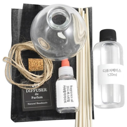 케이지 디퓨저KIT 버블, 카라멜 마끼야또, 1set