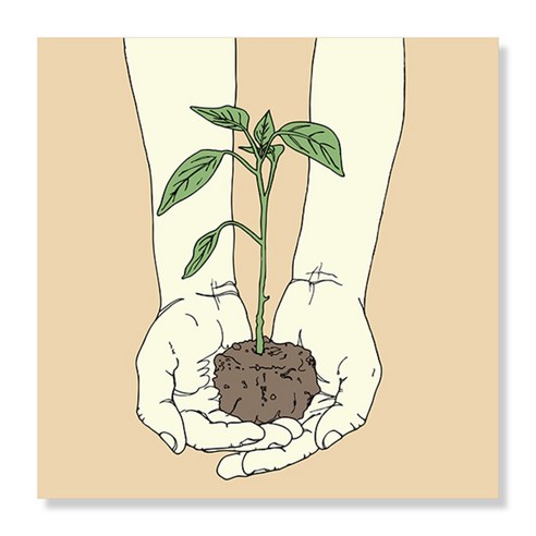 디아섹액자 벽걸이및테이플용, Plant Hands