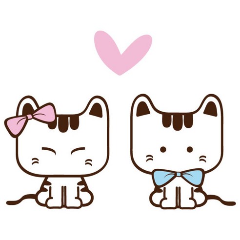 데코사랑 그래픽스티커, 냥이 C