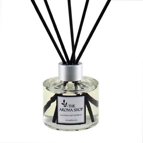 The Aroma Shop 투명유리병 100ml 디퓨저, 사케피치