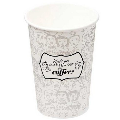 더빈썸 피플 종이컵 380ml, 100개입, 1세트