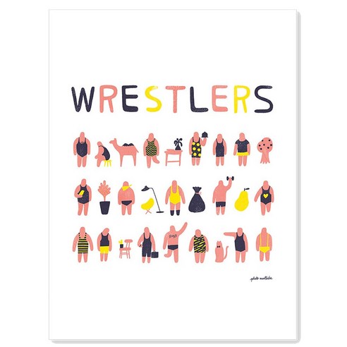 플루토나인 아트포스터, WRESTLERS