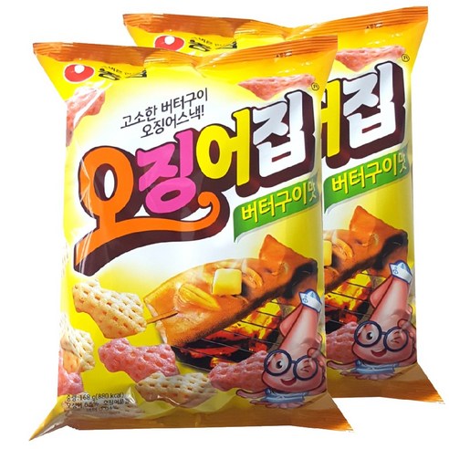 농심 오징어집, 168g, 2개