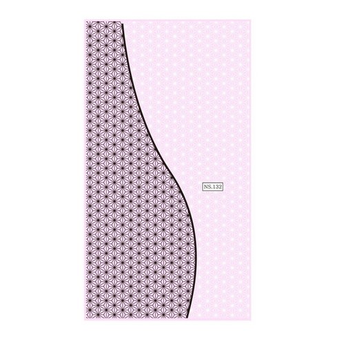 네일스케치 드라이데칼, 스타 격자, 1개
