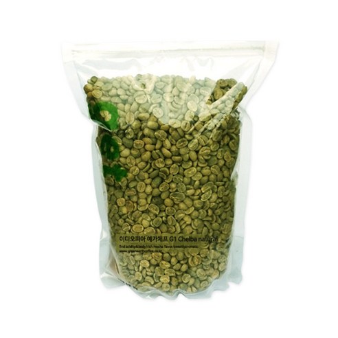 그린어쓰 이디오피아 예가체프 G1 Chelba natural, 500g, 1개