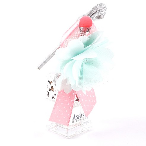 아스파시아 하모니 크리스탈 블루 차량용 디퓨저, 오키드, 15ml