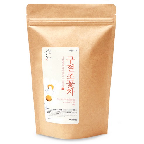 우리꽃연구소 마음맑은우리꽃차 구절초꽃차, 24g, 1개